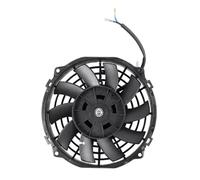 Ventilateur Refroidissement Pour Radiateur Mince 15 Cm 6 Pouces 650 CFM Universel Aspiration/poussée 12V 80W Remplacement Direct Avec Kit De Montage. Refroidissement Ventilateur Moteur(7 Inch)