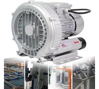 Ventilateur Régénératif, Ventilateur Vortex Haute Pression Monophasé 220 V, Ventilateur à Canal Latéral 0,16 CV 0,24 CV 0,34 CV 0,5 CV 0,74 CV 1,01 CV 1,48 CV 2,01 CV Ventila, 180W