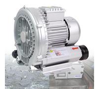 Ventilateur régénératif vortex haute pression 120 W à 2200 W | Souffleur à canal latéral pour soufflage et aspiration d'air | Pompe à gaz vortex monophasé | Souffleur ind, 550 W/0,74 HP