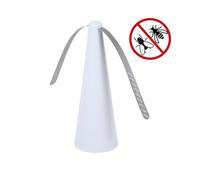 Ventilateur répulsif anti-insectes volants - BLOQ'INSECTES - BUZZ PUSH - Silencieux - Rechargeable USB - À suspendre 40 cm