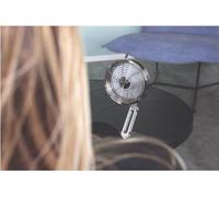 Ventilateur sans fil Unold STEEL FLEX 86705 | silencieux et sans fil – ventilateur de table en acier inoxydable, autonomie de 12 heures, USB-C, 3 vitesses, pivotant à 360° – mini ventilateur