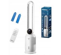 VENTILATEUR SANS PALE WEBBER WB1840B – REFROIDISSEMENT, HUMIDIFICATION, IONISATION 4-en-1