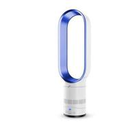 Ventilateur sans pales - Silencieux, Purificateur d'air, Télécommande, Sécurisé Bébé - Pour Chambre, Salon - Bleu Blanc EU 220V