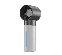 Ventilateur silencieux à 5 vitesses sans balais pour mini brumisateur portatif 1200 mAh rechargeable, 5 heures de pulvérisation longue durée pour voyage, bureau en plein air (blanc)