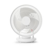 Ventilateur silencieux oscillant avec diffuseur d’huiles essentielles One Colour One Size