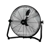 Ventilateur Sol Industriel Noir Puissant Flux D'air Pour Grands Espaces - Edm