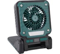 Ventilateur solaire de camping avec lumière LED 3 vitesses de vent 5 modes d'éclairage Ventilateur solaire rechargeable pour la tente, la randonnée et les situations d'urgence