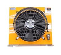 Ventilateur soufflant, Refroidisseur d'air hydraulique AH1012T-CA | Refroidisseur de réservoir de carburant modifié for grue montée sur camion Radiateur d'huile refroidi par air