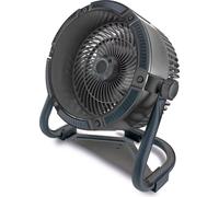 Ventilateur sur batterie Unold Outdoor 86655, ventilateur d'intérieur, noir, pour sol, table ou mur, en métal et plastique, avec boutons, de couleur blanche