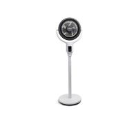 Ventilateur sur Pied 23dB Silencieux, Ventilateur avec Télécommande, Minuterie 9H et 9 Vitesses,Oscillant 135°+85°,avec Pastille
