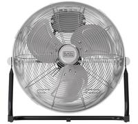 Ventilateur sur pied 60 W|3 vitesses|Ø 35 cm|3 pales métal|Inclinaison réglable|Base antidérapante|Poignée de transport|Grille