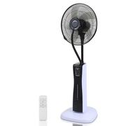 Ventilateur sur pied 75 W, 3 vitesses, minuterie 7,5 h, générateur de vent
