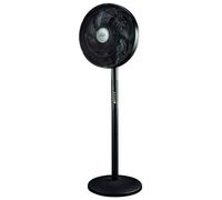 Ventilateur sur pied avec lumière LED, 3 niveaux de luminosité, design 2en1 -70W