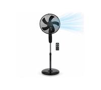 Ventilateur Sur Pied Avec Télécommande 40 Cm - Noir 60w