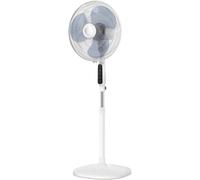 Ventilateur sur pied avec télécommande - Ventilateur silencieux et réglable pour le salon - Solution idéale pour lutter contre la chaleur dans la chambre
