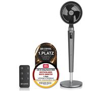 Ventilateur sur pied Brandson avec télécommande, silencieux, moteur à courant continu, 40 W, oscillation 3D, minuterie, 24 vitesses, hauteur réglable, Ventilateurs et refroidisseurs d'air Sieger 2026