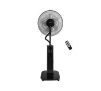 Ventilateur sur Pied Brumisateur Oceanic OCEAVB70B1 70W 44cm 3 Vitesses Télécommande Minuterie Oscillation 80°