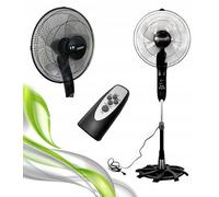 Ventilateur Sur Pied Circulateur D'air Réglable En Hauteur Moderne Avec Télécommande Et Minuterie