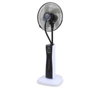 Ventilateur sur pied Clanmacy 75 W, 3 vitesses, minuterie 7,5 h, générateur de vent