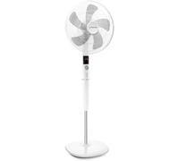 Ventilateur sur pied design 40 cm avec Minuterie 35W blanc