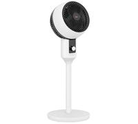 Ventilateur sur pied - HOMCOM - 45 W - circulateur d'air - 3 niveaux - oscillation réglable à 70° - noir et blanc