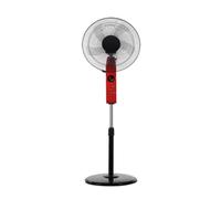 Ventilateur sur Pied IluminaShop 45W 5 Pales 3 Vitesses Télécommande Écran Digital Minuterie