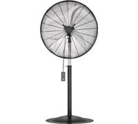 Ventilateur sur pied industriel - 30 pouces, ventilateur oscillant à 85 degrés avec 3 vitesses réglables et réglage en hauteur