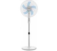 Orbegozo Ventilateur sur pied SF 1040 – 45 W 40 cm 5 pales 3 vitesses tête oscillante Blanc