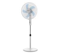 Orbegozo Ventilateur sur pied SF 1040 – 45 W 40 cm 5 pales 3 vitesses tête oscillante Blanc
