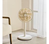 Ventilateur Sur Pied Oscillant 3D AIR STAND 3D - Ultra-silencieux 3D 30 W Blanc Cassé