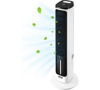 Ventilateur sur pied oscillant 40 pouces, minuterie 24 heures, vitesse de 23,3 pieds/seconde, avec télécommande