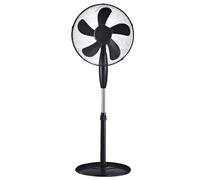 Ventilateur sur pied Refroidisseur Ventilateur Salon Hauteur réglable 3 vitesses, oscillant, métal, 3 vitesses, H 125 cm