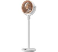 Ventilateur sur pied SwitchBot avec circulation d'air et éclairage RGB, couleur : blanc