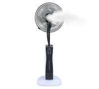 Ventilateur sur pied TolleTour 75 watts, 3 vitesses, ventilateur de sol, générateur de vent, minuterie 7,5 h avec télécommande