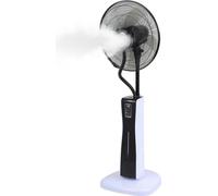 Ventilateur sur pied TolleTour avec nébulisation d'eau à 3 niveaux, télécommande multifonction incluse, humidificateur d'air avec minuterie électronique