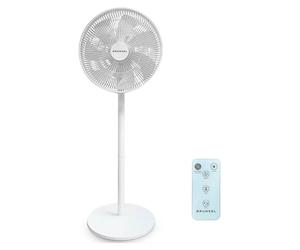 Ventilateur Sur Pied Ultra-silencieux Fs-14 Pr 30 W ø35 Cm, Blanc, 38 X 38 X 111 Cm