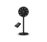 Ventilateur sur pied WHISPER FLEX 2 DXCF88 21 Watts Noir Silencieux avec batterie