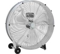Ventilateur tambour avec roue Argenté 79 x 37 x 82 cm Aluminium