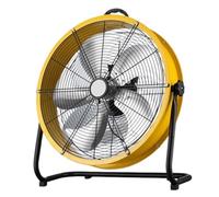 Ventilateur Tambour Industriel 3 Vitesses Moteur Cuivre Lames Alu(Yellow,16in)