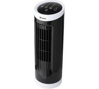 Ventilateur tour compact rotatif noir