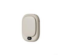 Ventilateur tour de cou rechargeable par USB avec clip de bureau, ventilateur portable sans pales pour parapluie et refroidissement mains libres (abricot)