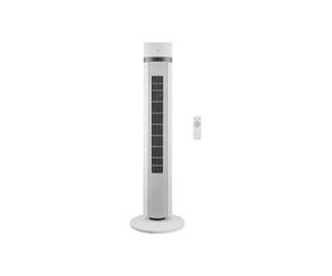 Ventilateur tour OCEANIC Blanc 45 W 101 cm 3 modes 3 vitesses oscillation 90° Minuterie 15 h