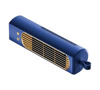 Ventilateur tour pour chambre à coucher - Blanc/noir, électrique oscillant silencieux et portable, ventilateur de bureau USB, circulation d'air pour la vie, hauteur 16 pouces, 3 vitesses, rotation 70°