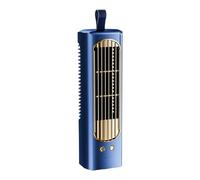 Ventilateur tour - Refroidissement à 3 vitesses avec poignée - Petit ventilateur de refroidissement sur pied, pour maison, chambre, salon, bureau, dortoir, table de sol, camping, extérieur, voyage
