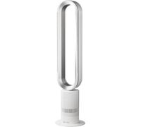Ventilateur Tour sans Pales avec Chauffage et Rafraîchisseur, Ventilateur Oscillant Ultra Silencieux avec Télécommande, 10 Vitesses et 10 Niveaux Chauffage, Minuterie 9H pour Chambre Salon Bureau