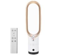 Ventilateur tour silencieux 24 pouces sans pales 10 vitesses, télécommande, minuterie 9h, oscillation 90° et purification de l'air