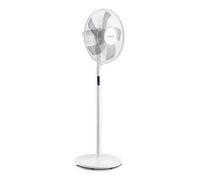 Ventilateur sur pied design avec Hauteur réglable 48W blanc