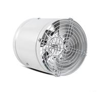 Ventilateur tubulaire industriel 150 mm avec filet métallique 600 m³/h 40 W