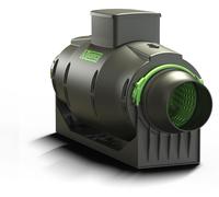 Ventilateur tubulaire insonorisé à économie d'énergie Lineo 125 Quiet ES Débit d'air jusqu'à 380 m³/h