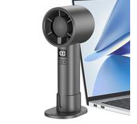Ventilateur Turbo Portable à Main | 100 Vitesses Réglables USB Rechargeable Flux d'Air Puissant,Mini Ventilateur de Bureau Nomade - Pour Maison Bureau Maquillage Voyage Camping Randonnée Plage Voyage